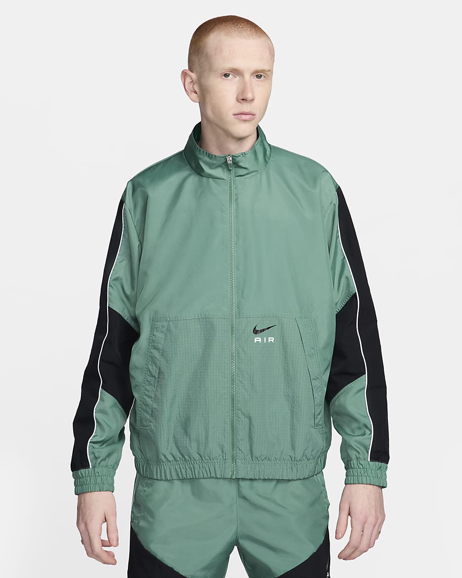 Track jacket in tessuto Nike Air – Uomo - Bicoastal/Nero