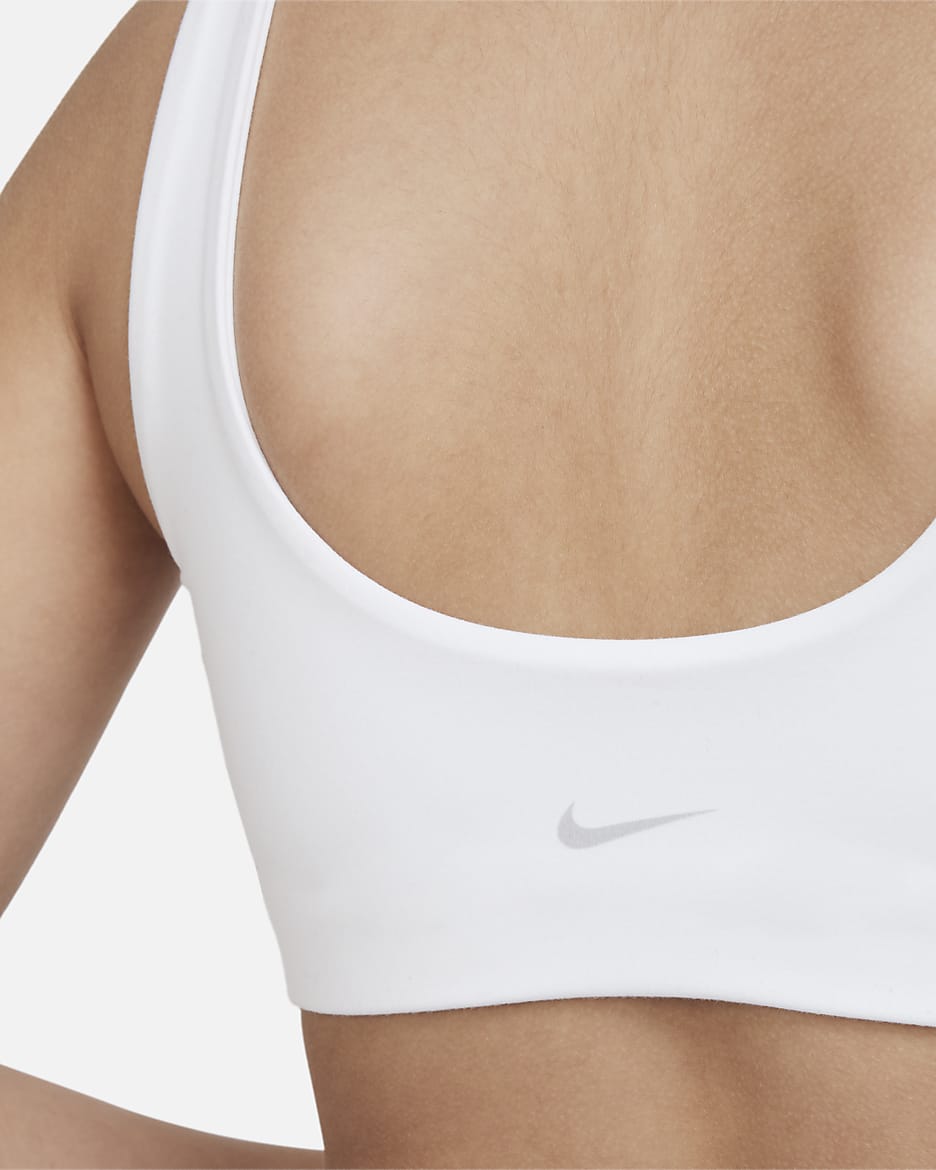 Nike Alate All U Big Kids' (Girls') Sports Bra - White