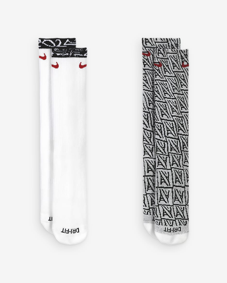 Chaussettes Nike Cushioned Japan Everyday (2 paires) - Multicolore