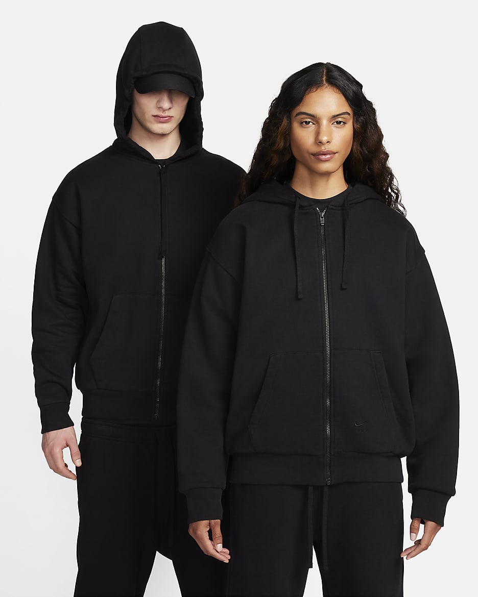 Nike x MMW Full-Zip Fleece Hoodie - Black