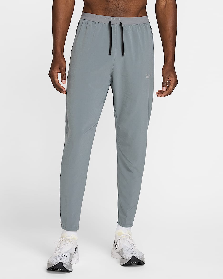 Pantalon de running tissé Dri-FIT Nike Stride pour homme - Smoke Grey