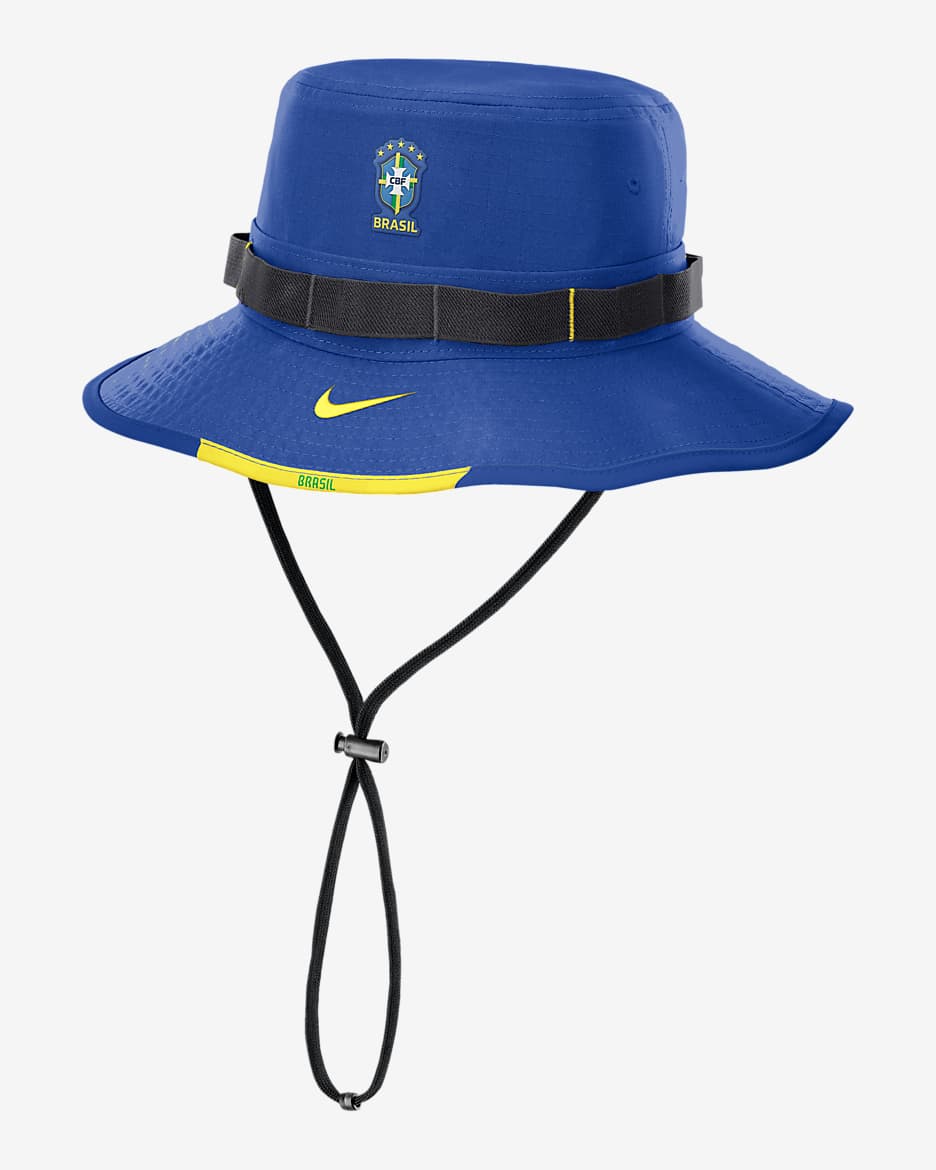 Brazil Apex Nike Dri-FIT Soccer Boonie Bucket Hat - Game Royal