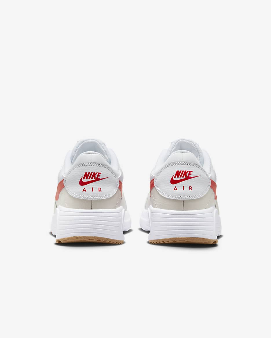 Nike Air Max SC Men's Shoes - White/Light Orewood Brown/Gum Light Brown/Picante Red