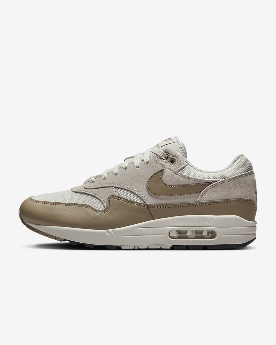 รองเท้าผู้ชาย Nike Air Max 1 Essential - Phantom/Light Orewood Brown/ดำ/Khaki