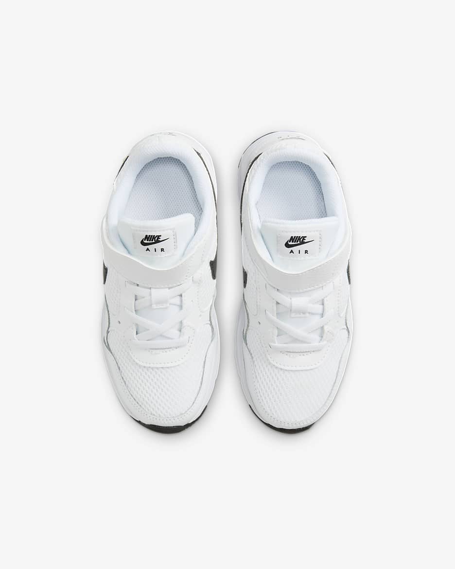 Nike Air Max SC Kleuterschoenen - Wit/Wit/Zwart