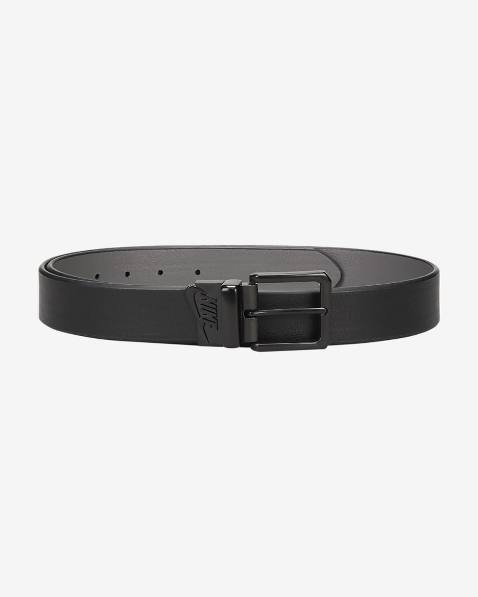 Cinturón reversible para hombre Nike - Negro