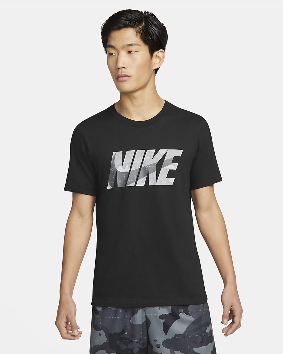 Nike Dri-FIT Men's Training T-Shirt - Black