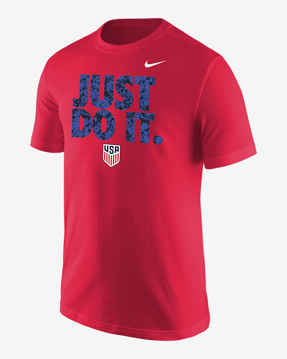 Playera Nike Core para hombre EE. UU. - Rojo universitario