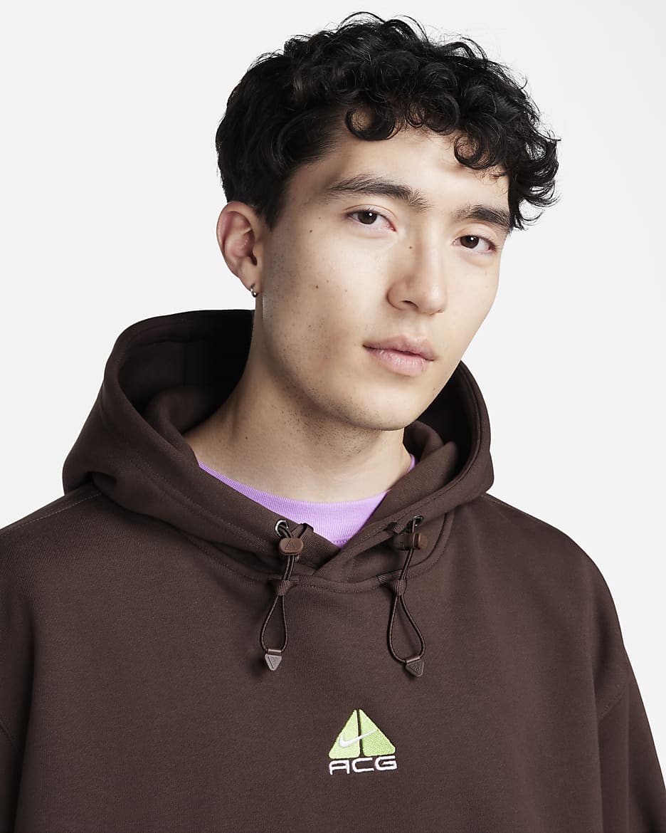 Nike ACG Therma-FIT Fleece Pullover Hoodie - Earth/Earth