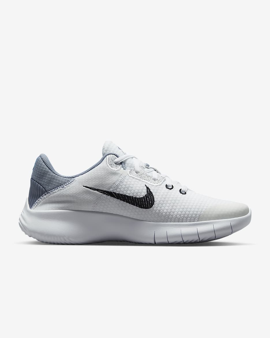 Nike Flex Experience Run 11 Men's Road Running Shoes - White/Ashen Slate/Black