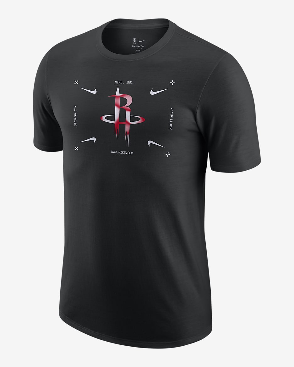 Playera Nike NBA para hombre Houston Rockets - Negro