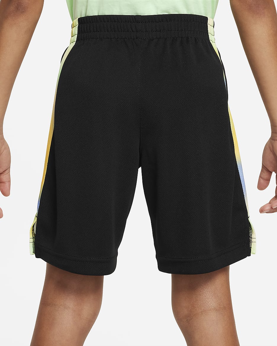 Nike Hazy Rays Younger Kids' Shorts Set - Black