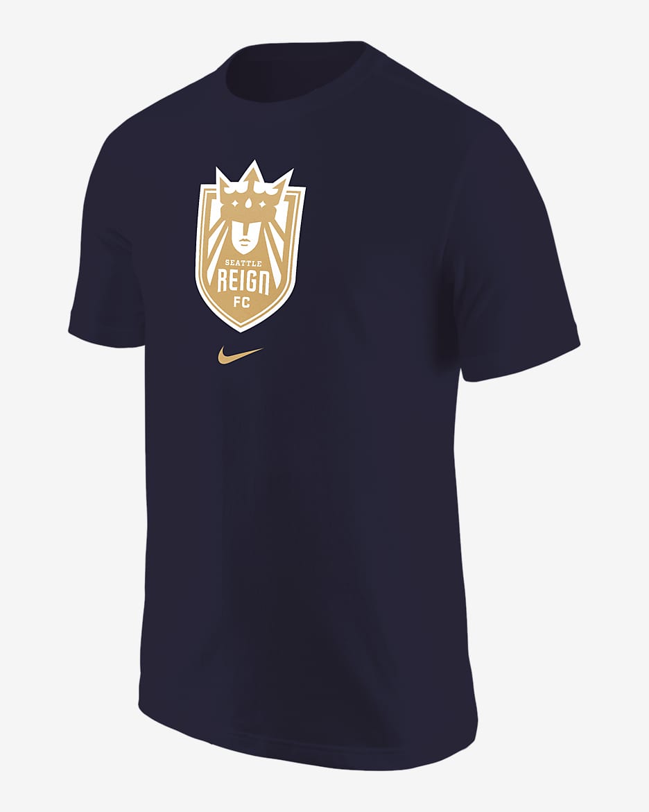 Seattle Reign Men's Nike NWSL T-Shirt - Blackened Blue