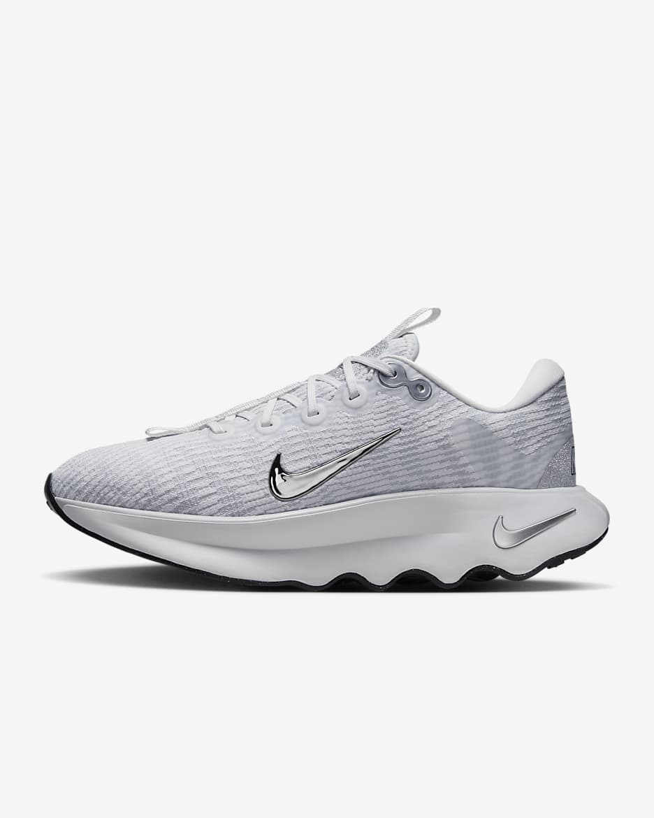 Nike Motiva Premium Women's Walking Shoes - Summit White/Pure Platinum/Black/Metallic Silver