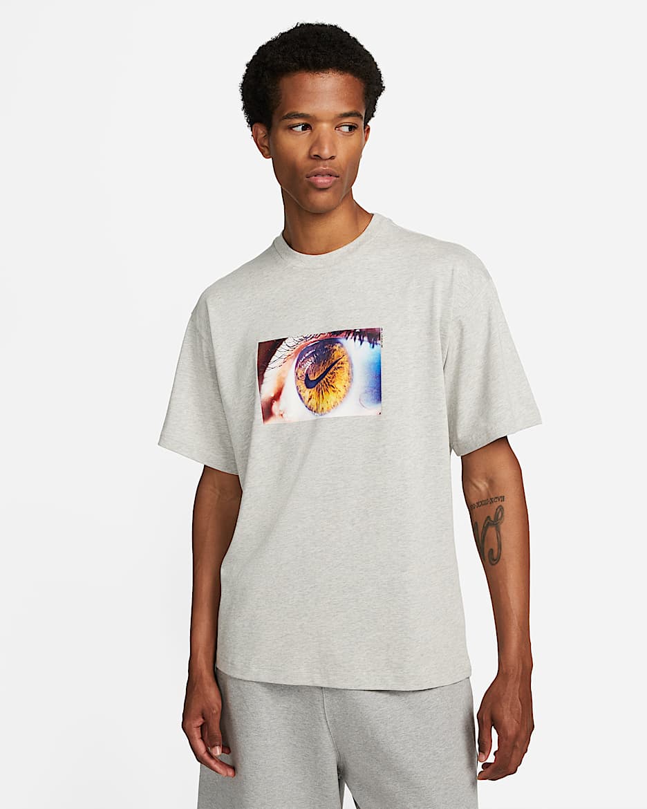 ナイキ Tシャツ - グレーヘザー