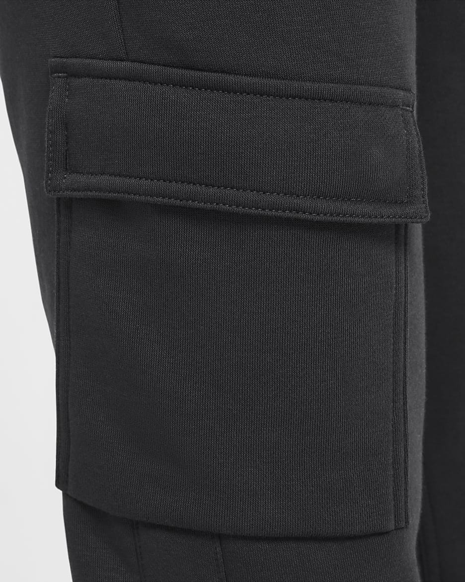 Pantalon cargo Nike Sportswear Standard Issue pour ado (garçon) - Noir