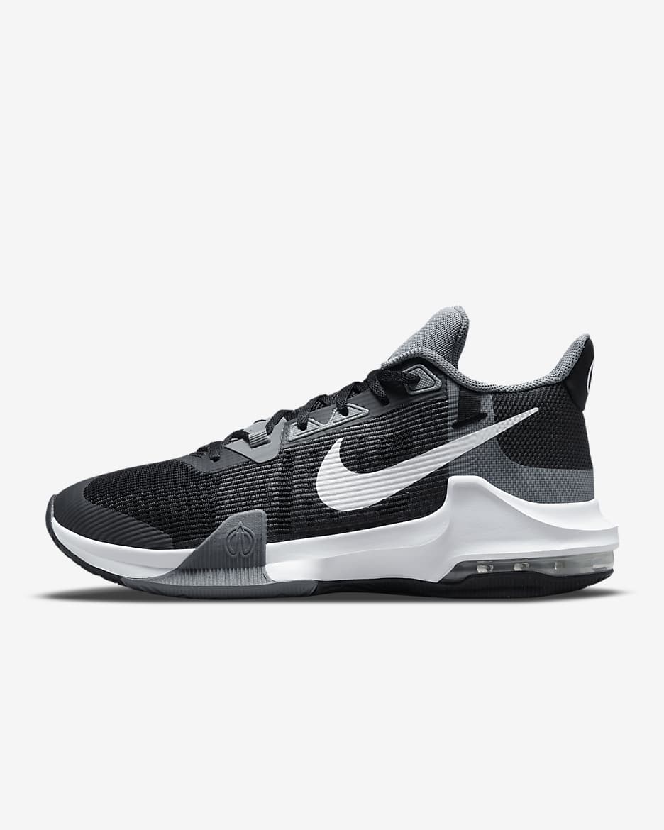 Nike Impact 3 Basketball Shoe - Black/Cool Grey/White