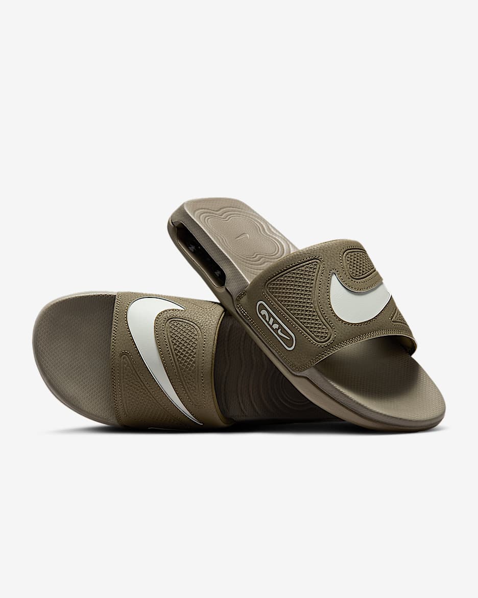 Chanclas para hombre Nike Air Max Cirro - Oliva medio/Militar claro/Plata claro