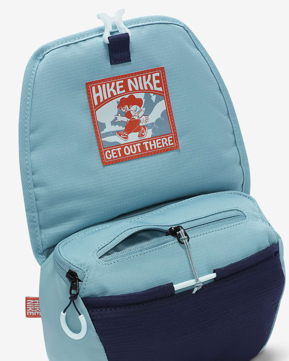 Nike Hike 腰包 (4 公升) - Denim Turquoise/Midnight Navy/Vintage Coral