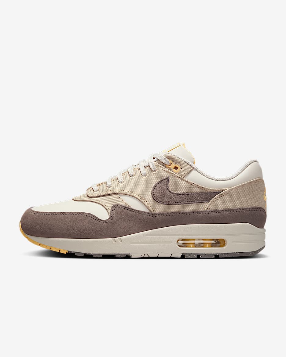 Scarpa Nike Air Max 1 Premium – Uomo - Light Bone/Chamois/Desert Khaki/Cave Stone