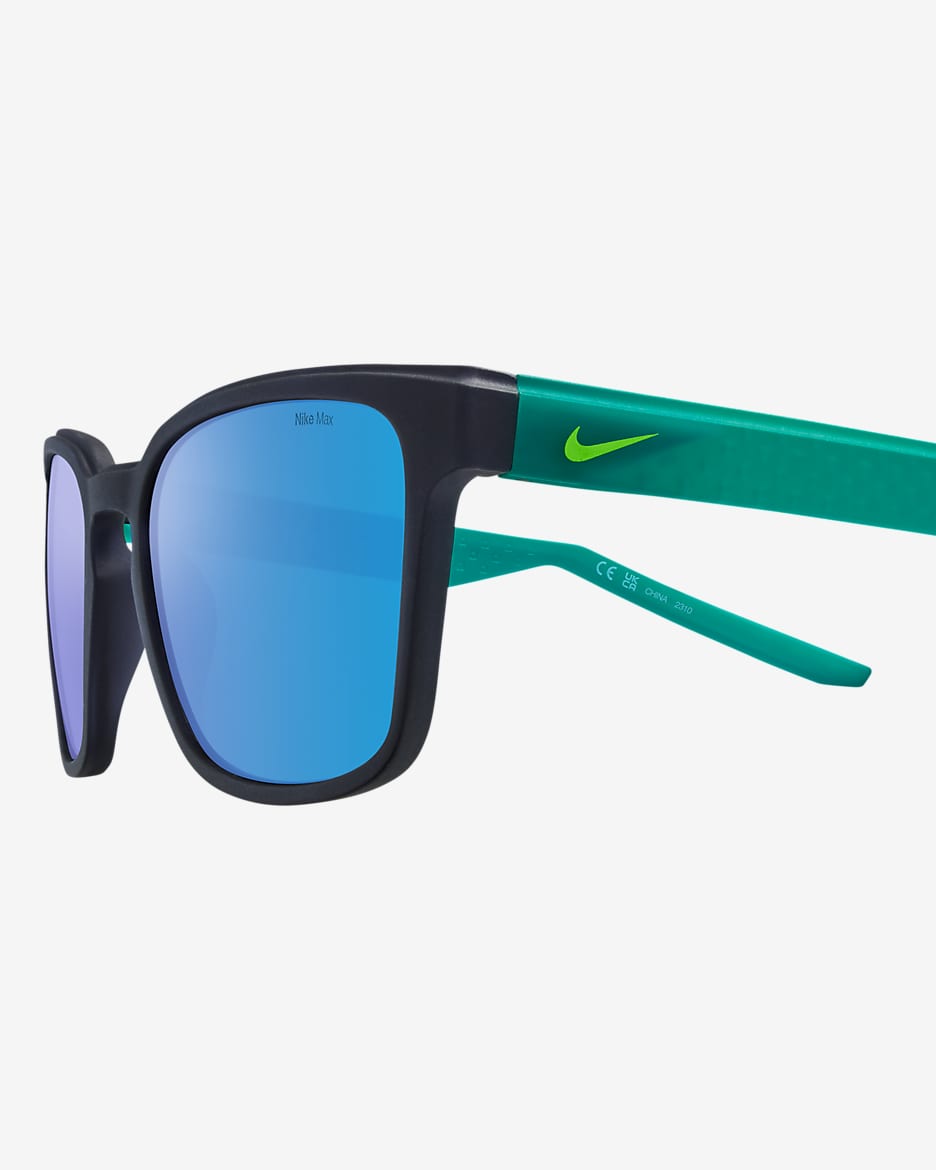 Nike LiveFree Iconic Mirrored Sunglasses - Black