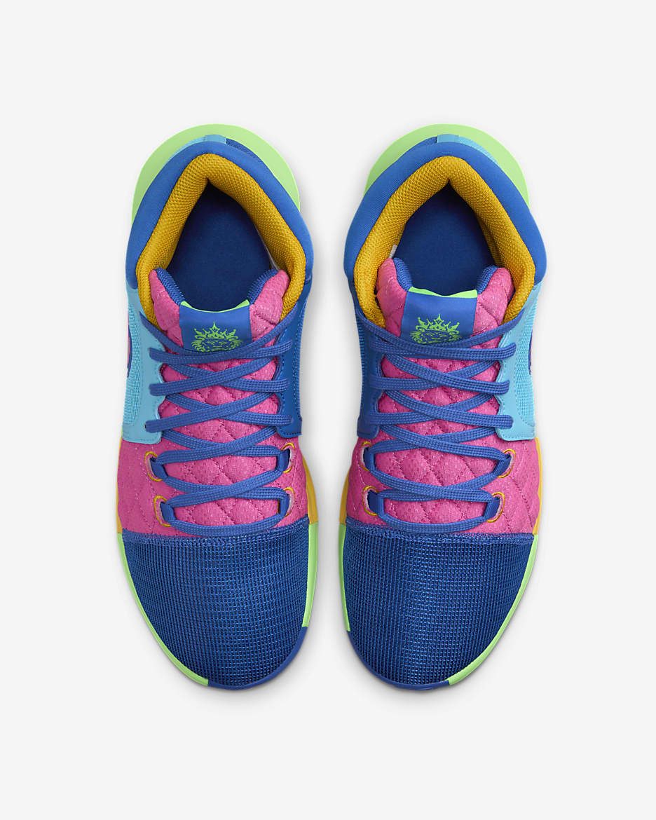 Chaussure de basket LeBron Witness 8 « I Promise School » - Multicolore/Baltic Blue/Playful Pink/Multicolore