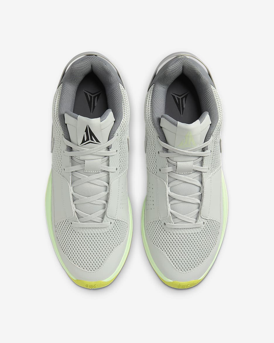 JA 1 Basketball Shoes - Light Silver/Cyber/Cool Grey/Granite