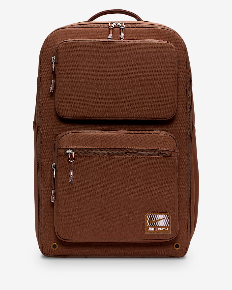 Mochila (27L) Nike Utility Speed - Marrón fauna/Marrón fauna/Tostado británico claro