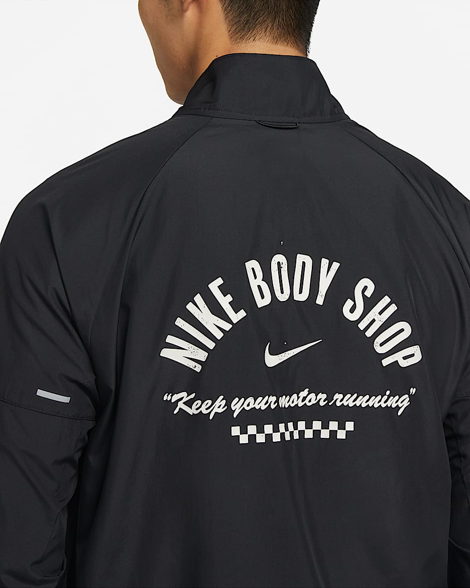 Nike Dri-FIT Miler Men's Running Jacket. Nike IN
