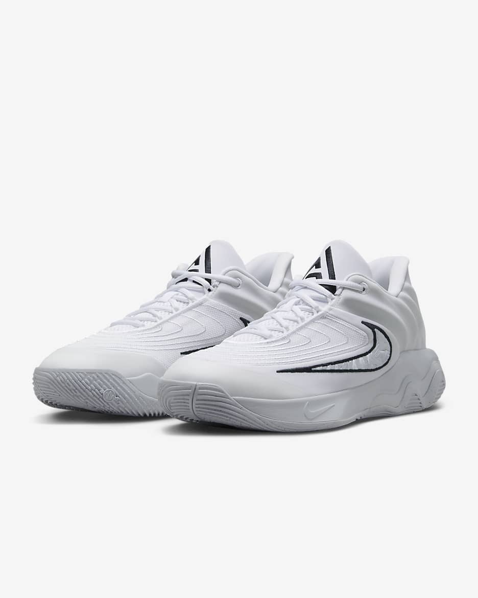 Tenis de básquetbol Giannis Immortality 4 - Blanco/Platino puro/Negro