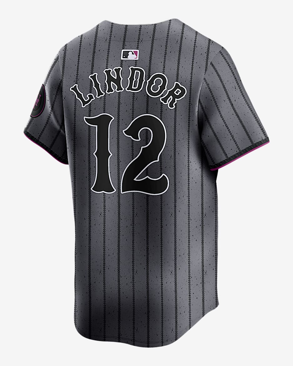Francisco Lindor New York Mets City Connect Men's Nike Dri-FIT ADV MLB Limited Jersey