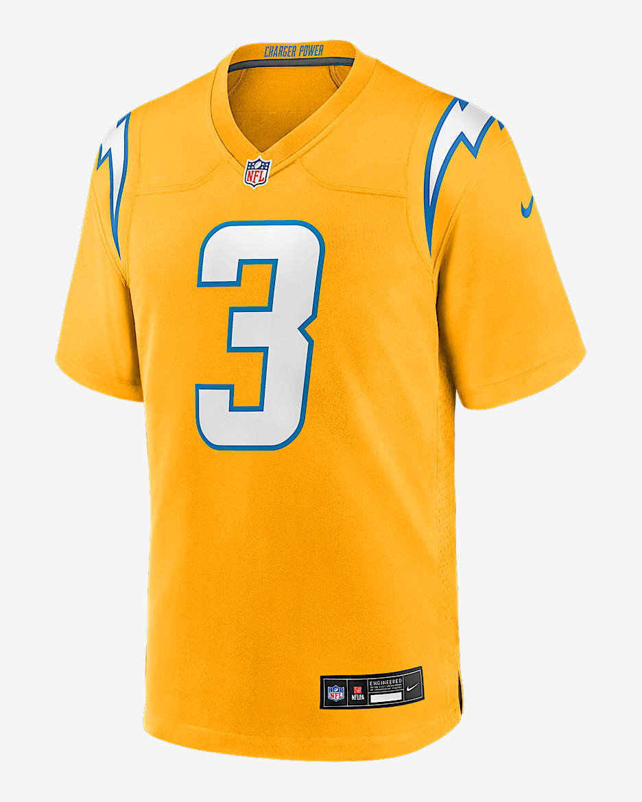 Derwin James Jr. Los Angeles Chargers Big Kids' Nike NFL Game Jersey - Gold