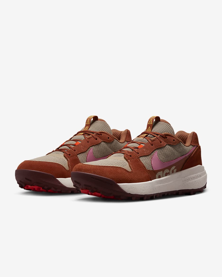 Nike ACG Lowcate Shoes - Hemp/Dark Russet/Total Orange/Coral Chalk