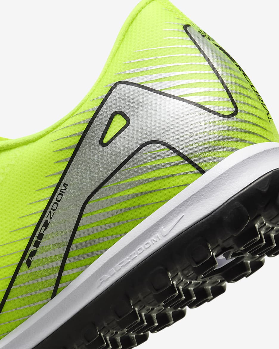 Nike Mercurial Vapor 16 Academy TF Low-Top Football Shoes - Volt/Black