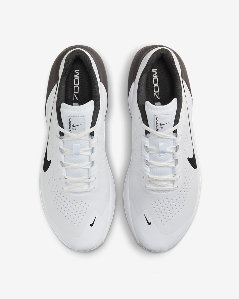 Nike Air Zoom TR 1-træningssko til mænd - hvid/sort