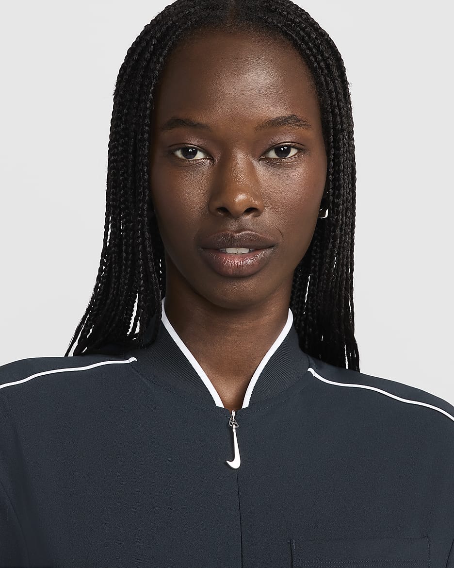 Robe Nike x Jacquemus pour Femme - Dark Obsidian/Blanc