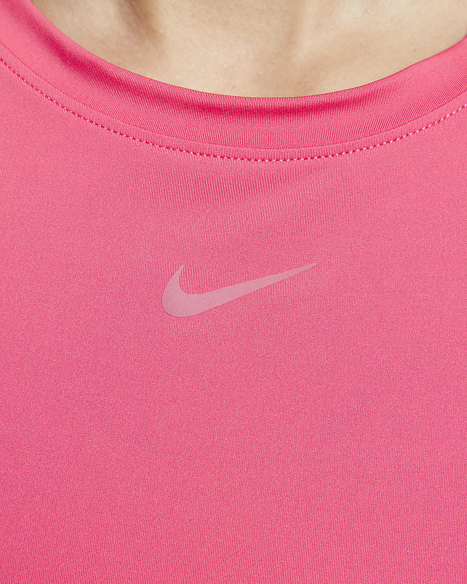 Nike One Classic Women's Dri-FIT Tank Top - Aster Pink/Black