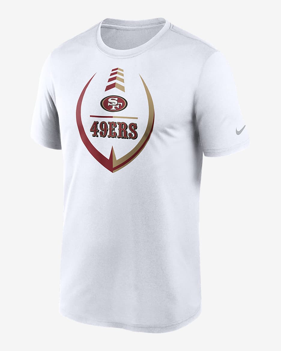 Nike Dri-FIT Icon Legend (NFL San Francisco 49ers) Men's T-Shirt - White
