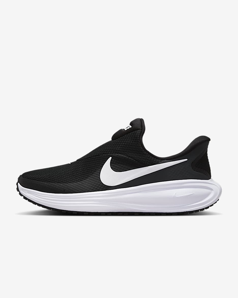 Nike Revolution 8 EasyOn Straßenlaufschuh (Damen) - Schwarz/Anthracite/Wolf Grey/Weiß