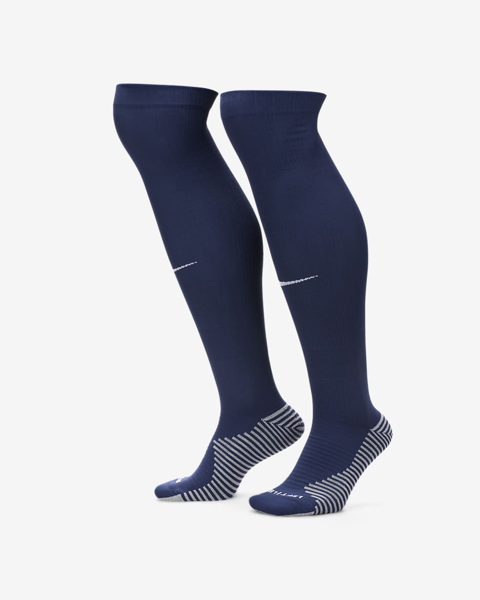 Nike Strike Knee-High Soccer Socks - Midnight Navy/White