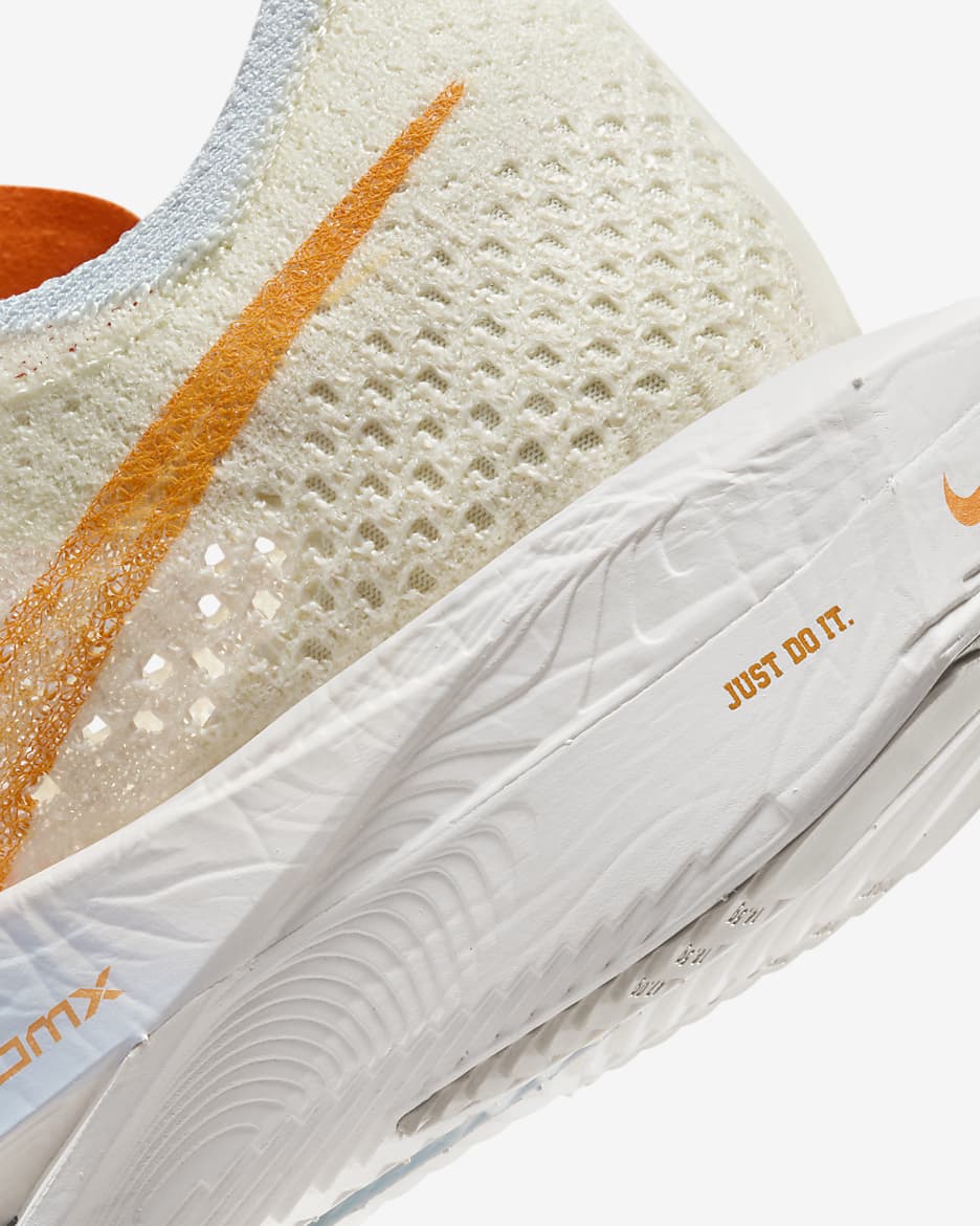 Nike Vaporfly 3 Women's Road Racing Shoes - Coconut Milk/Sail/Coconut Milk/Bright Mandarin