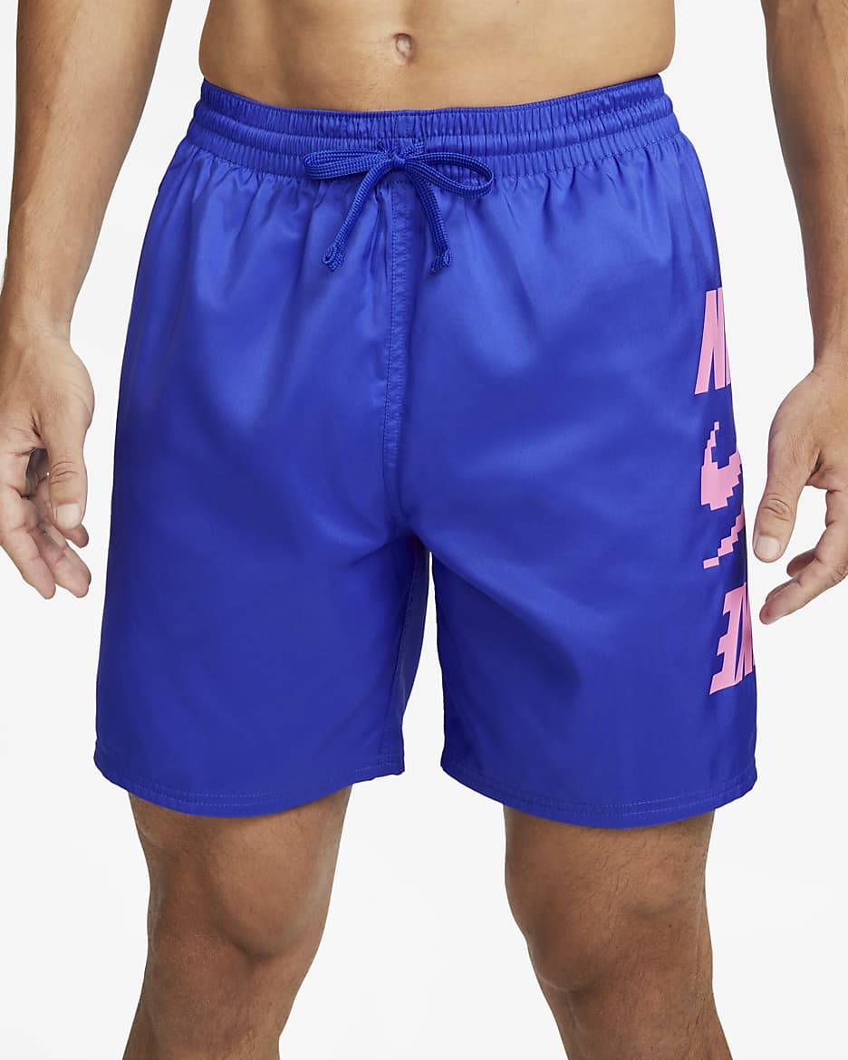 Shorts de vóleibol de 18 cm para hombre Nike - Azul carrera