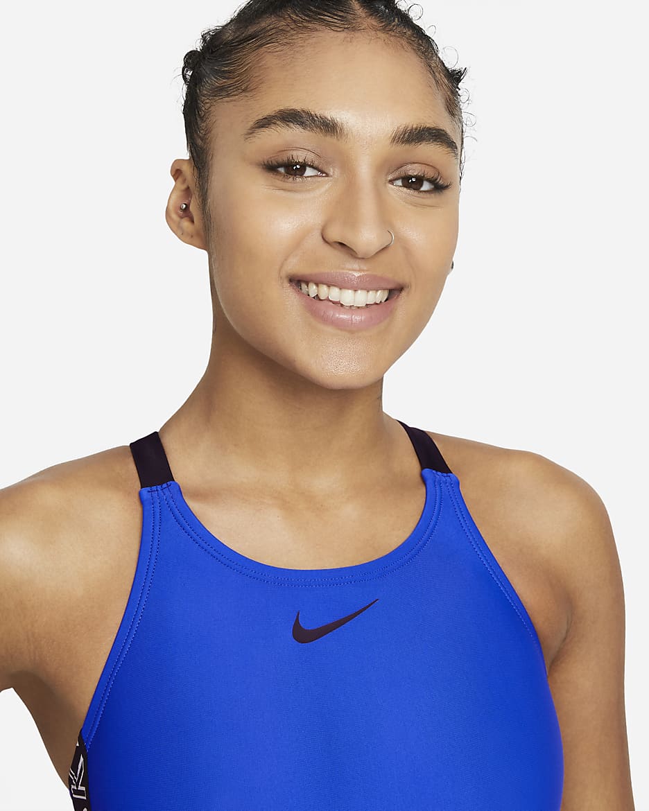 Nike Fastback Women's 1-Piece Swimsuit - Hyper Royal