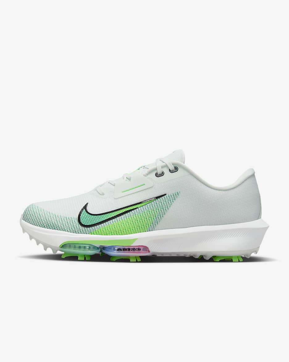 Tenis de golf (anchos) Nike Air Zoom Infinity Tour 2 - Verde ligero/Blanco/Verde strike/Negro