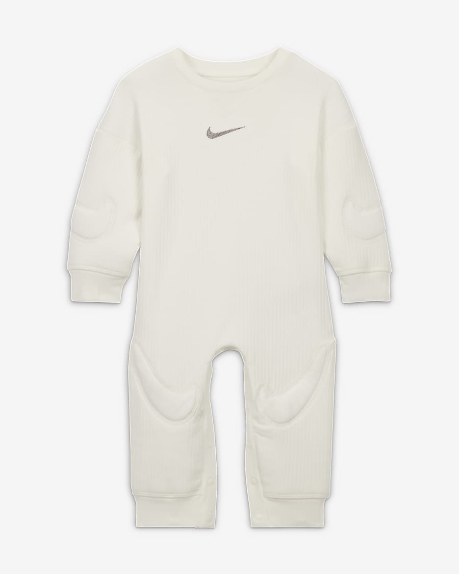 Nike 'Ready, Set' coverall voor baby's - Sail