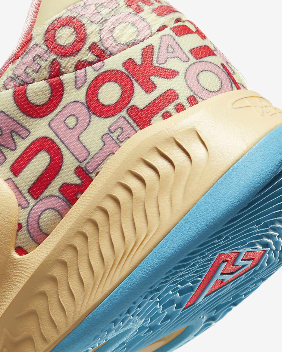 Freak 4 Basketball Shoes - Pale Vanilla/Coral Chalk/Blue Lightning