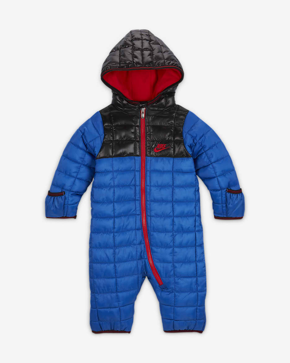 Nike Baby (0–12M) Colour-Block Snowsuit - Game Royal