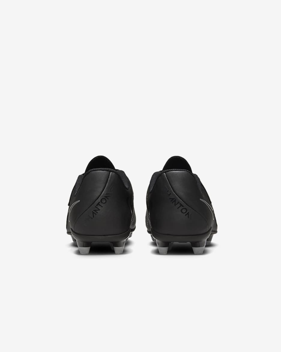 Nike Jr. Phantom GX 2 Club Younger/Older Kids' MG Low-Top Football Boot - Black/Black
