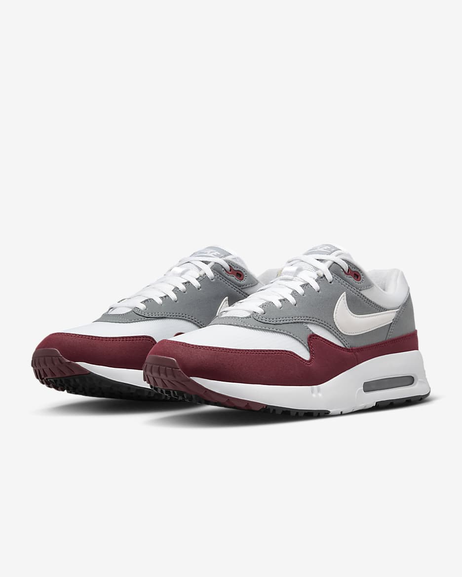 Nike Air Max 1 '86 OG G Men's Golf Shoes - Team Red/Cool Grey/Black/White