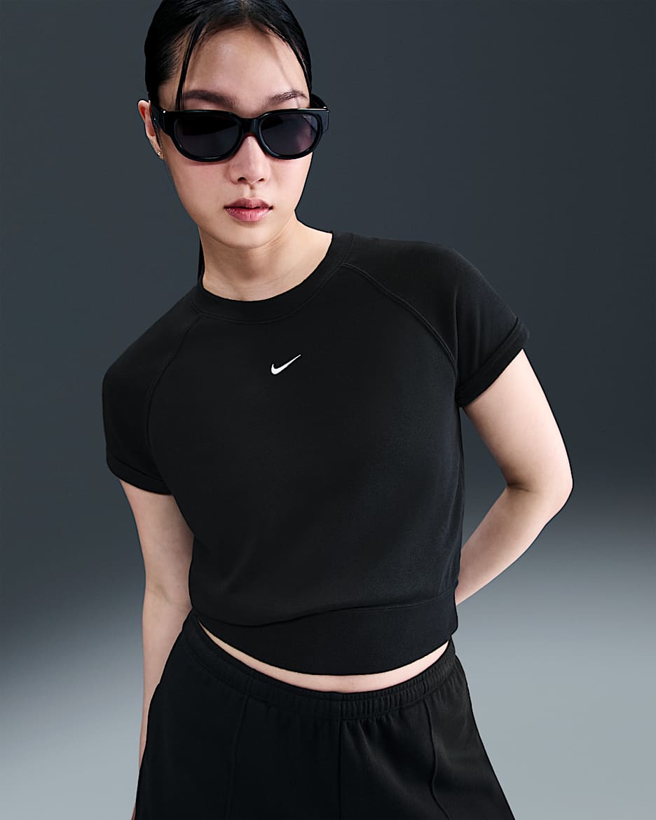 Nike Sportswear Chill Terry Women's Short-Sleeve French Terry Top